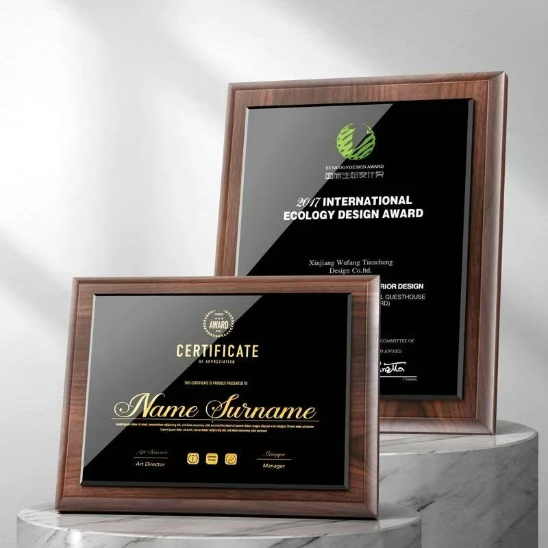 Wooden Medal Frame